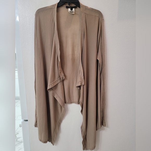 BCBGMAXAZRIA Angela Open Front Wrap Cardigan Size M - Picture 5 of 13
